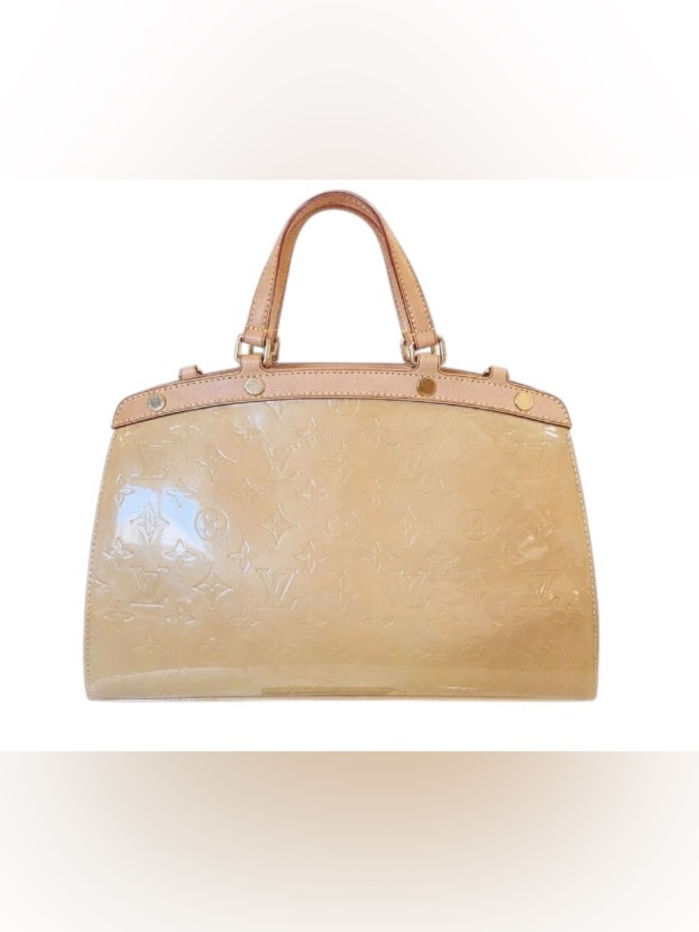 Pristine Louis Vuitton Vernis Brea MM w/ Monogram Embossing Includes Crossbody - Picture 2 of 16